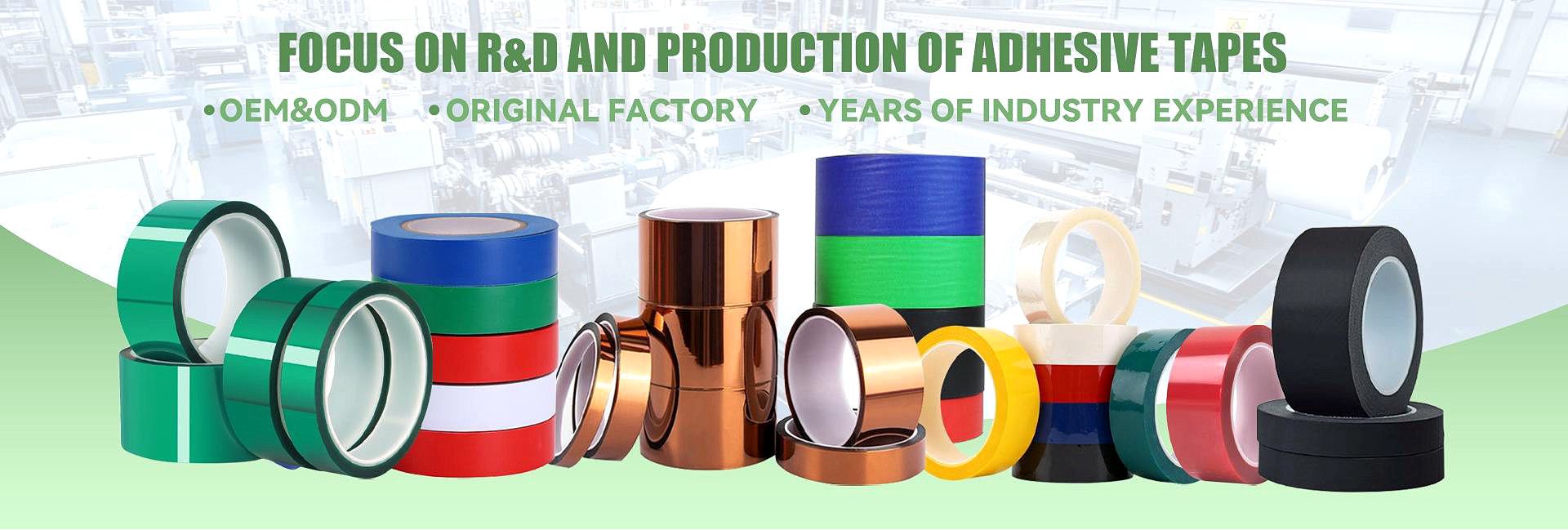 Many Tape adhesive tape rolls - factory focus on R&D and production of adhesive tapes
