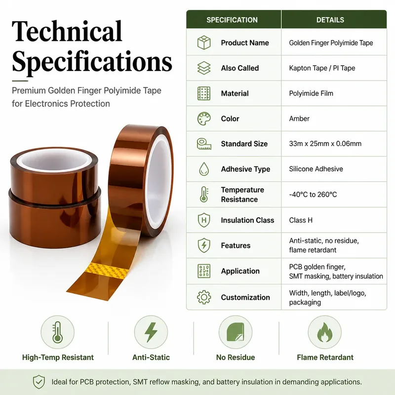 Heat Resistant Silicone Polyimide Heat Transfer Tape view