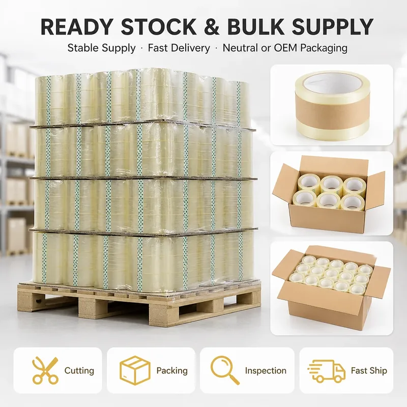 Clear BOPP Packing Tape view