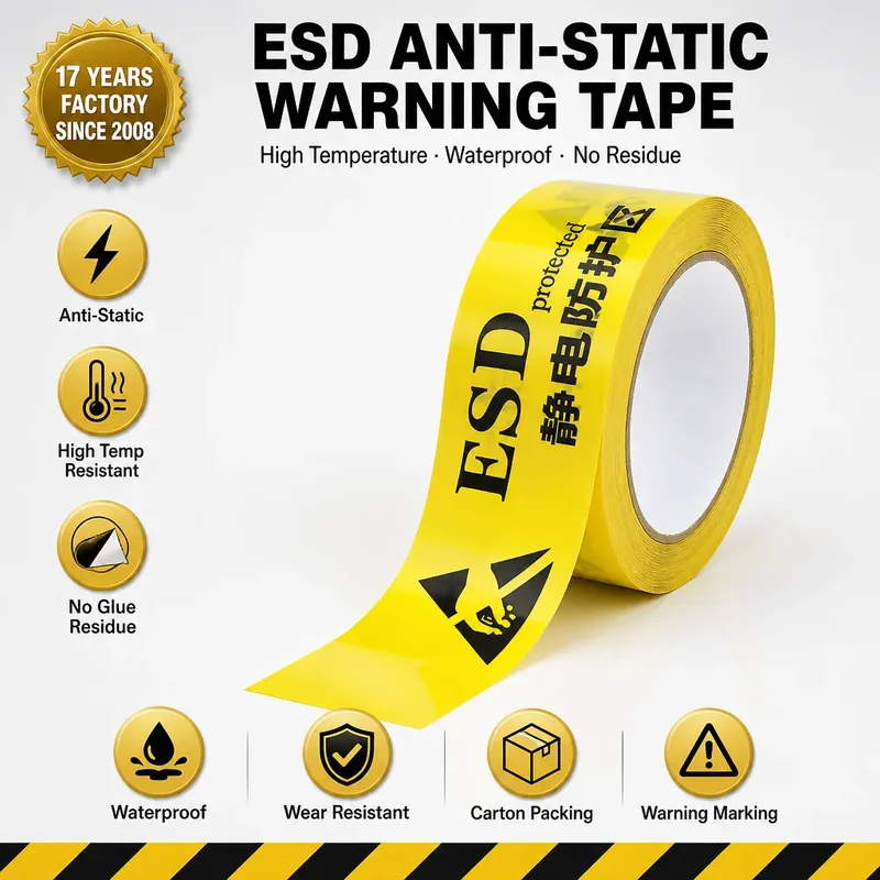 Customized Printed PVC Floor Marking Tape Engineer-Grade Single-Sided Wear-Resistant Safety Strip for Industrial Use