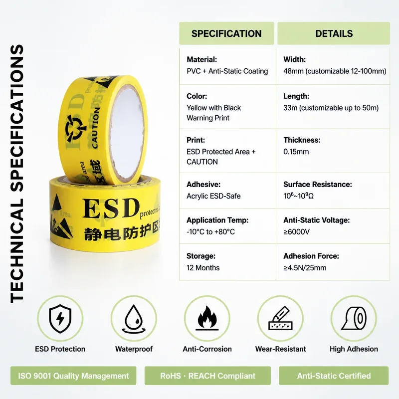 Customized Printed PVC Floor Marking Tape view