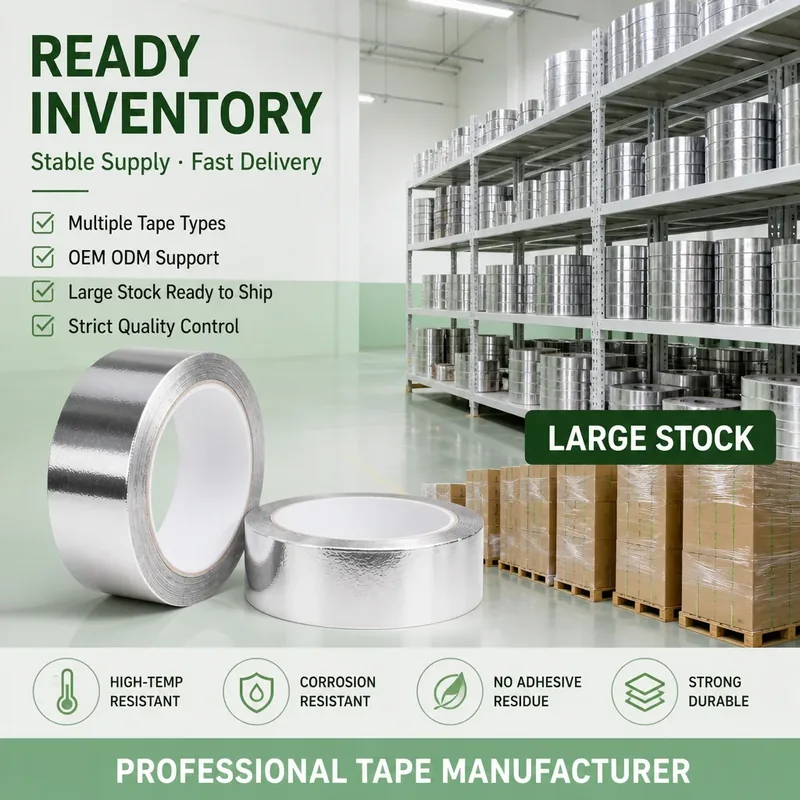 Heat-Resistant Aluminum Foil Tape view
