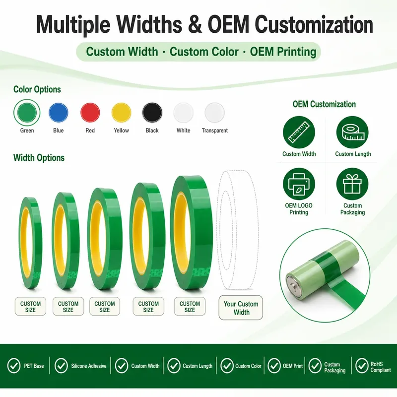 PET Lithium Battery Termination Tape view