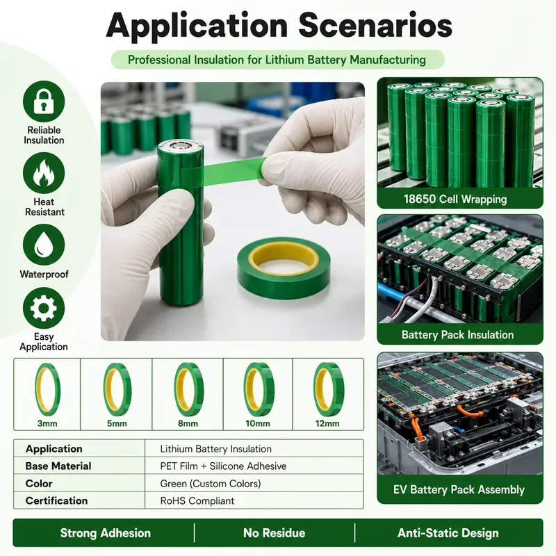 PET Lithium Battery Termination Tape view
