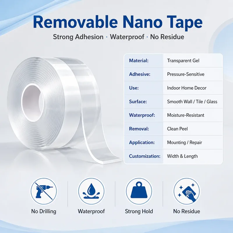 Transparent Pure Acrylic Nano Double Sided Tape view