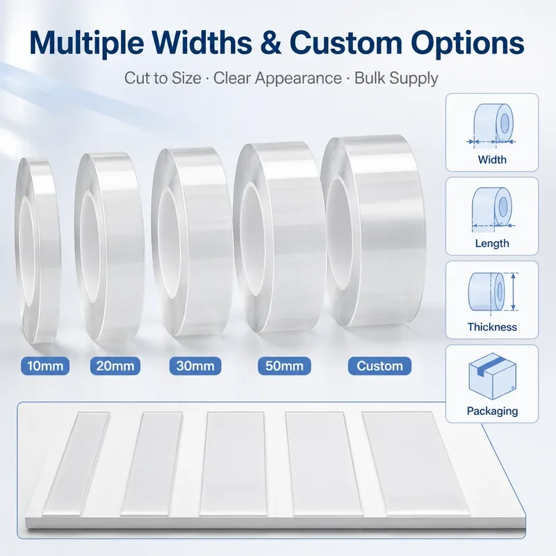 Transparent Pure Acrylic Nano Double Sided Tape view
